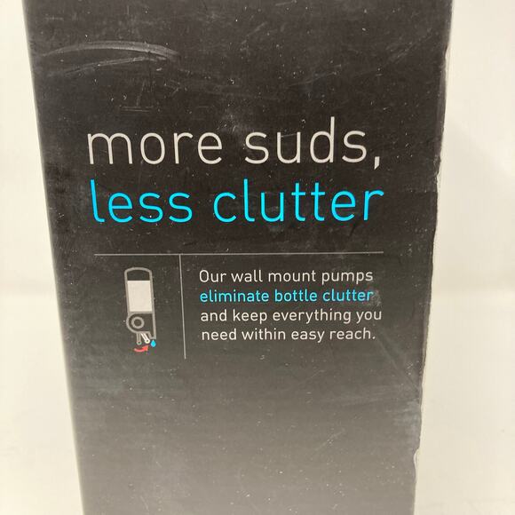 Simplehuman BT1029 Triple Wall Mount Shampoo Conditioner Soap Pumps Stainless - Picture 9 of 10